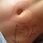 valentina lizcano embarazo